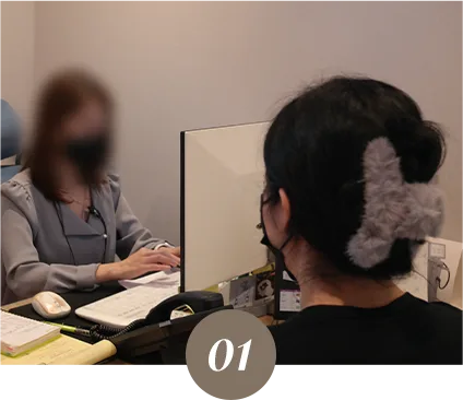 ソウル江南 Yaan Clinic の Silhouette Soft 糸リフトパッケージ 施術の流れ