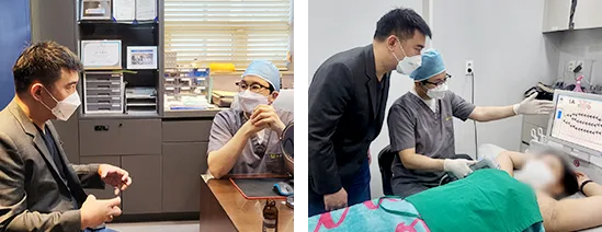 グローバル miraDry 技術交流 Dr. Calvin Chan ― ソウル江南の Yaan Clinic