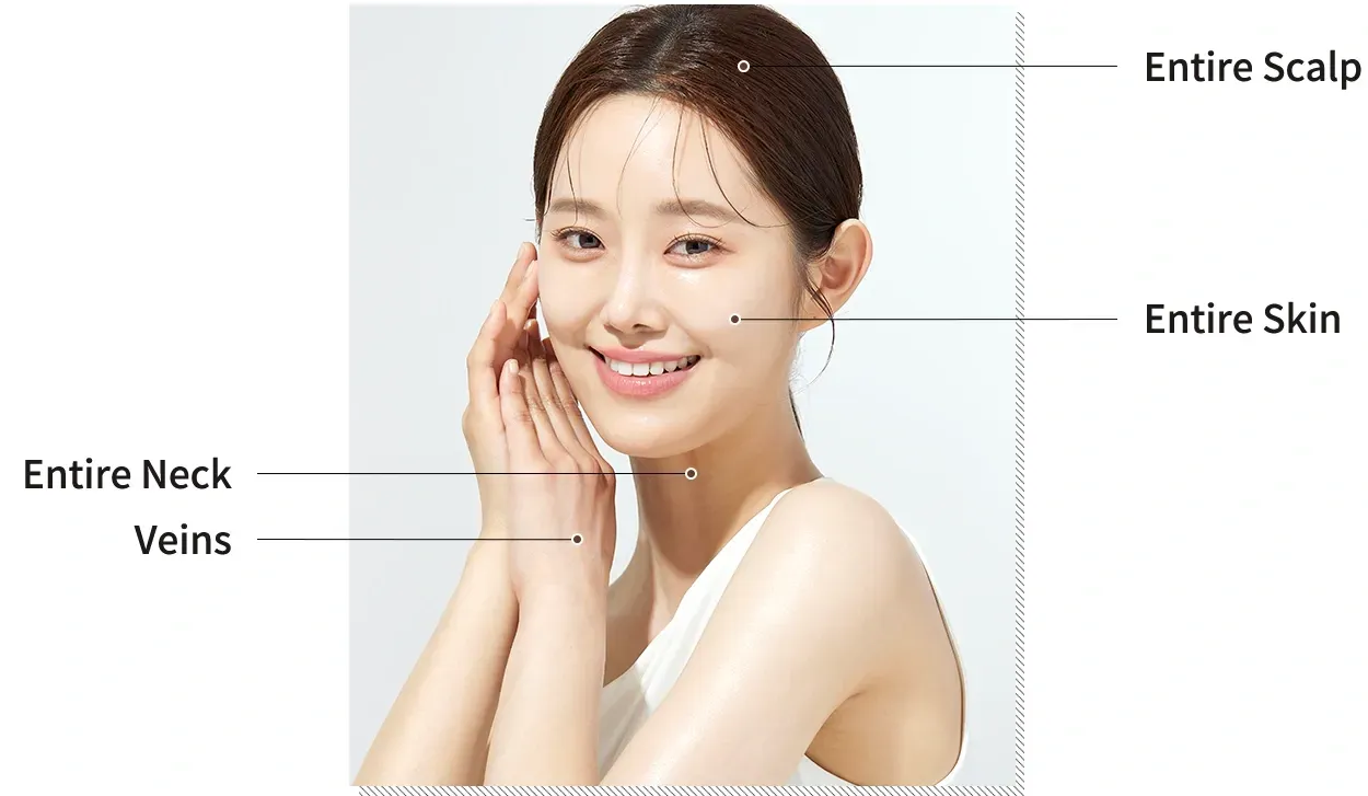 บริเวณที่ทำหัตถการ Stem Cell Theraphy ได้ ที่ Yaan Clinic ย่านกังนัม กรุงโซล