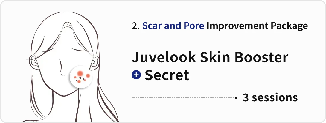 แพ็กเกจ Juvelook Skin Booster ที่ออกแบบตามปัญหาผิวของแต่ละคน ที่ Yaan Clinic ย่านกังนัม กรุงโซล