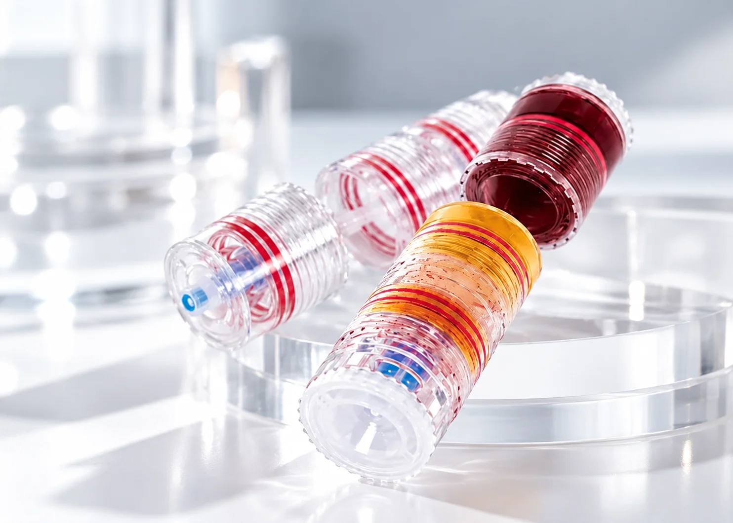 Stem Cell Blood Collection and Extraction Kit with Triple-Chamber Design at YAAN Clinic in Seoul, Korea