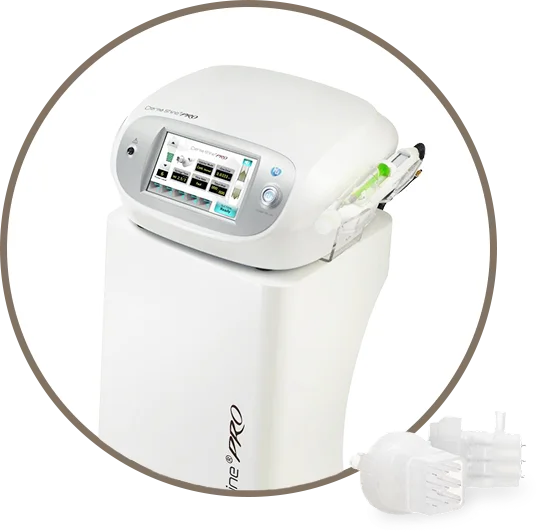 Derma Shine precision delivery device with fine needle applicator for stem cell treatment and skin rejuvenation at Yaanclinic in Gangnam, Seoul, Korea