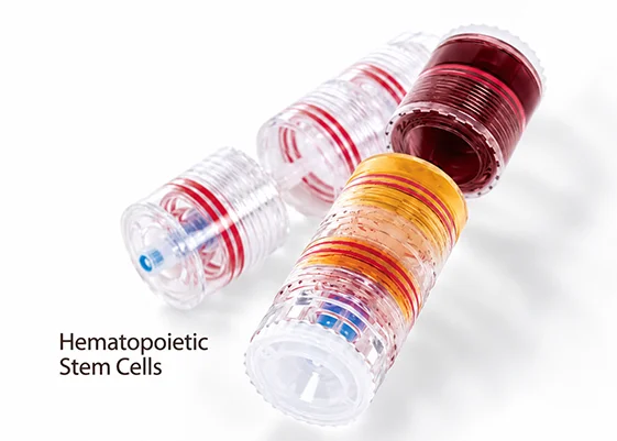 Advanced autologous blood cell processing system with a three-chamber separation device for stem cell-enriched fraction preparation at Yaanclinic